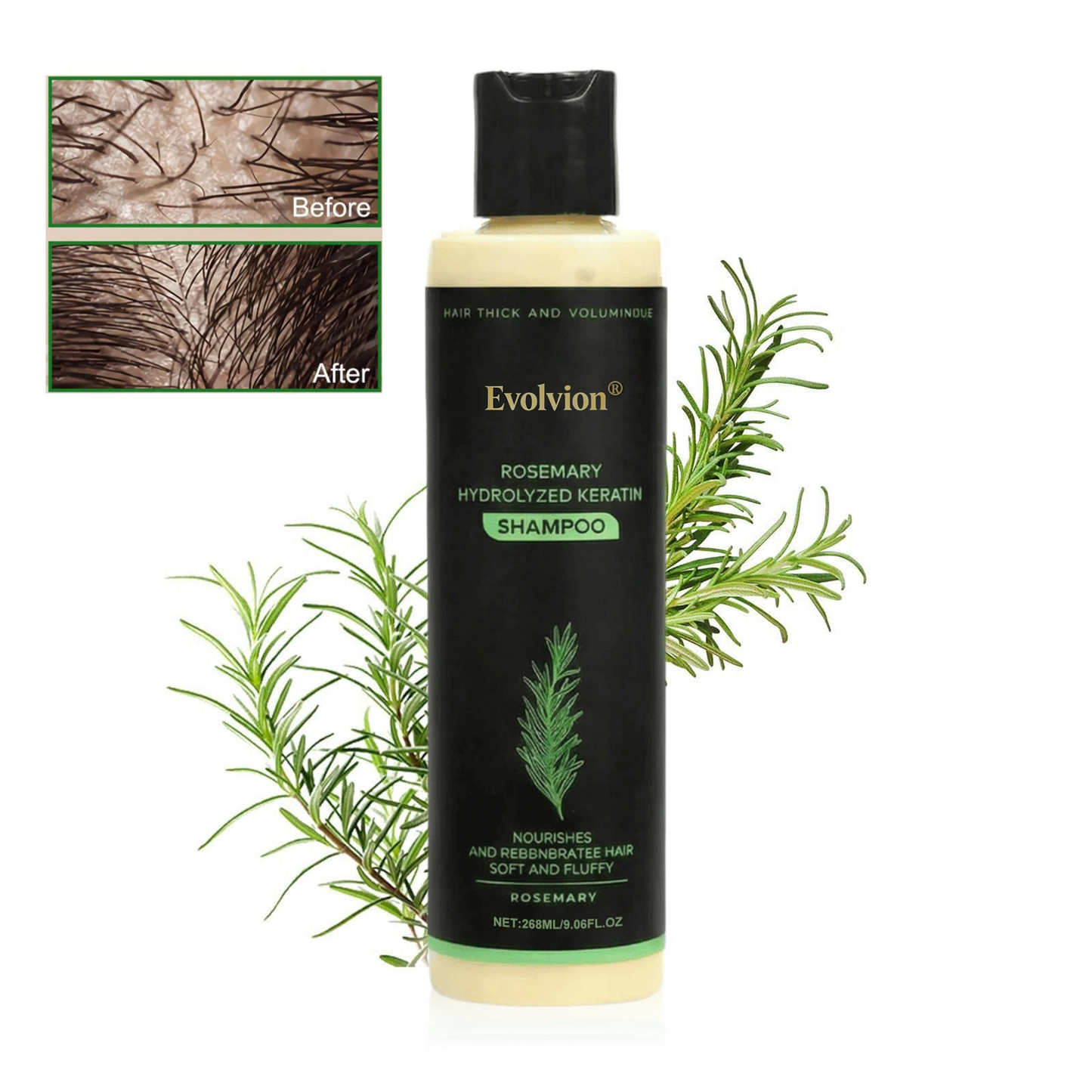 👩‍⚕️𝑶𝒇𝒇𝒊𝒄𝒊𝒂𝒍 𝑺𝒕𝒐𝒓𝒆  |🌱 Organic Rosemary Hair Growth Shampoo