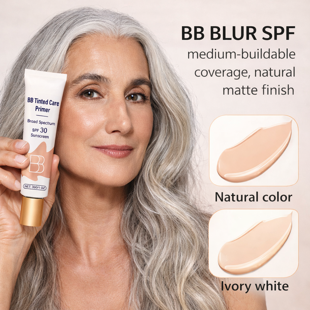 💜BB blur tinted moisturizer SPF 30 - instantly brightens, hydrates & smooths your skin